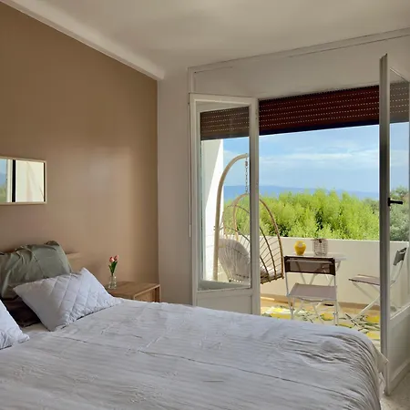 Les Terrasses Du Sicile - Vue - Climatisation - Balcons 阿雅克肖