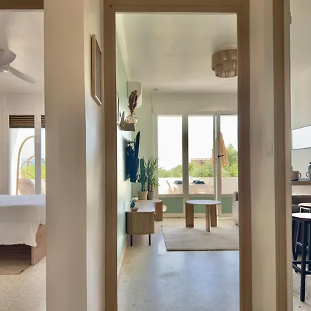 公寓 Les Terrasses Du Sicile - Vue - Climatisation - Balcons